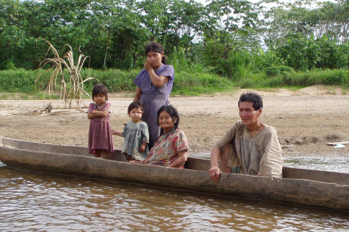 Familia tsimane.