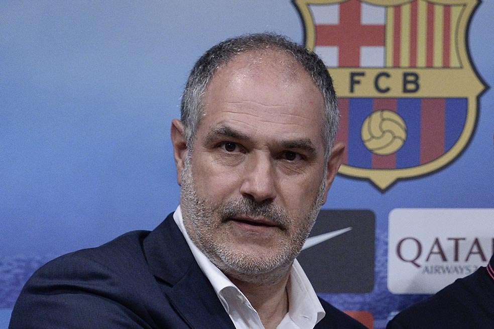 Andoni Zubizarreta, hasta ayer director deportivo del Barcelona FC. / AFP