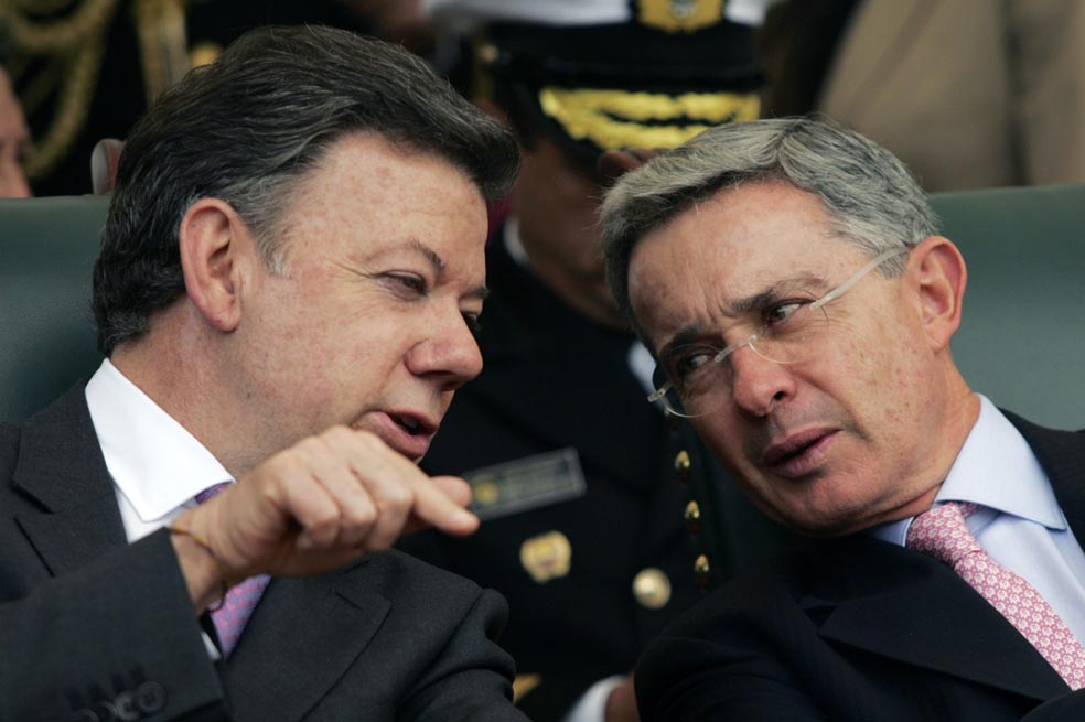 Por ahora está totalmente descartado que Santos y Uribe se sienten a conciliar sus posiciones sobre la paz. / Archivo - El Espectador