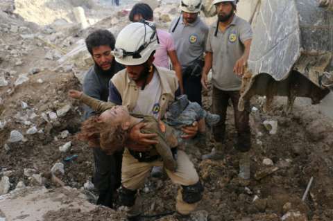 Estos son quienes rescatan vidas en Siria aunque arriesguen las suyas