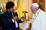 Evo Morales teme un atentado contra vida del papa porque es "anticapitalista"