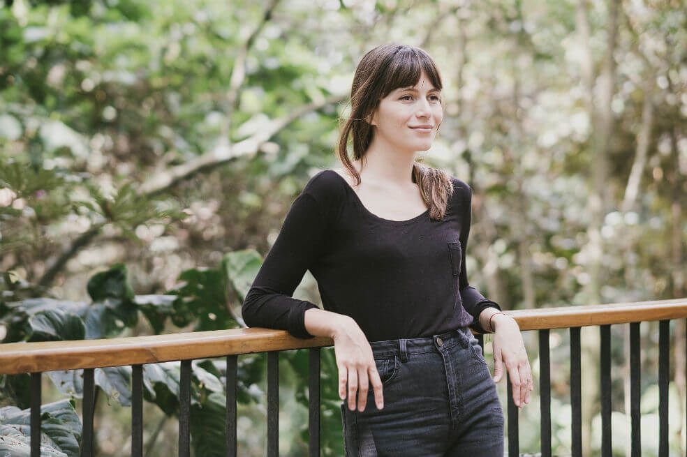 Mariana Matija ha encontrado como producir la menor cantidad de basura posible. / Victoria Holguín