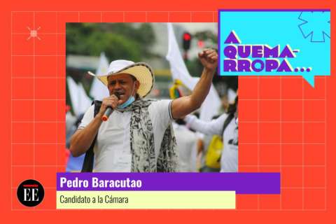 A Quemarropa con Pedro Baracutao, candidato a la Cámara por Antioquia