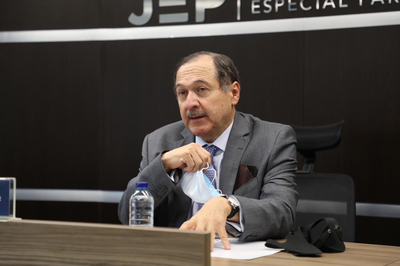 Eduardo Cifuentes, presidente de la JEP.