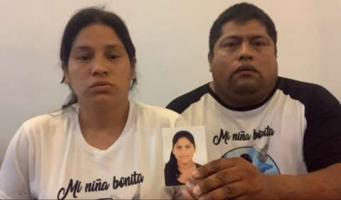 Familia peruana clama a Colombia que extraditen al feminicida de su hija