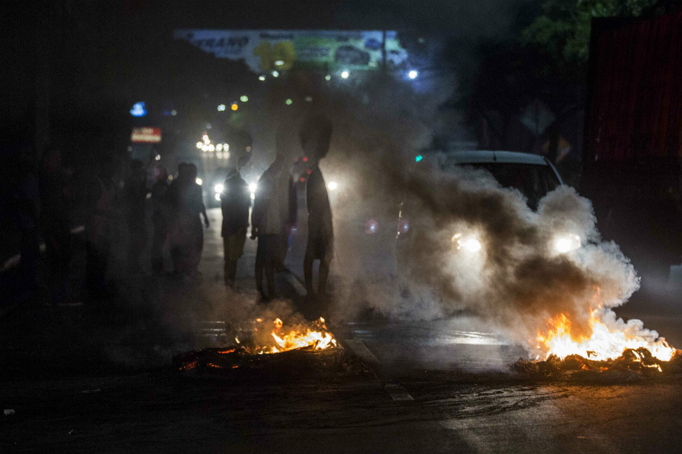Hoy 24 de mayo se cumplen 37 días en el país centroamericano de una crisis sociopolítica que se ha cobrado 76 vidas, según cifras de la Comisión Interamericana de Derechos Humanos (CIDH). / EFE
