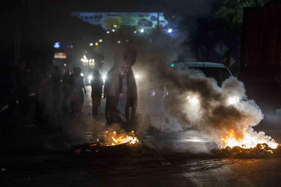 Hoy 24 de mayo se cumplen 37 días en el país centroamericano de una crisis sociopolítica que se ha cobrado 76 vidas, según cifras de la Comisión Interamericana de Derechos Humanos (CIDH). / EFE