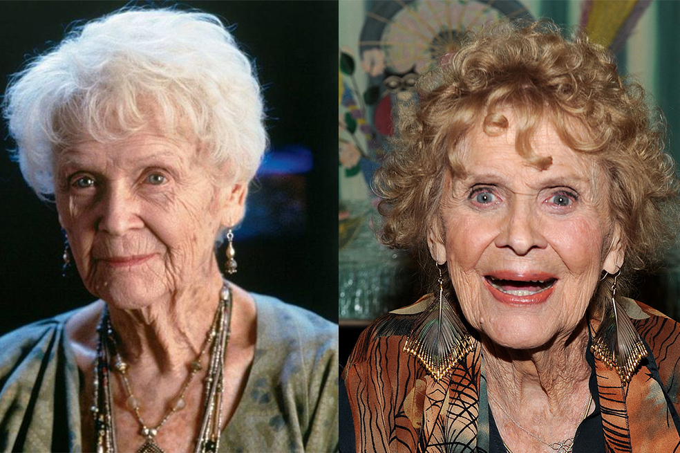 Gloria Stewart, Rose Dawson, la mujer que 'narró' su historia de amor en el Titanic, murió en 2010.