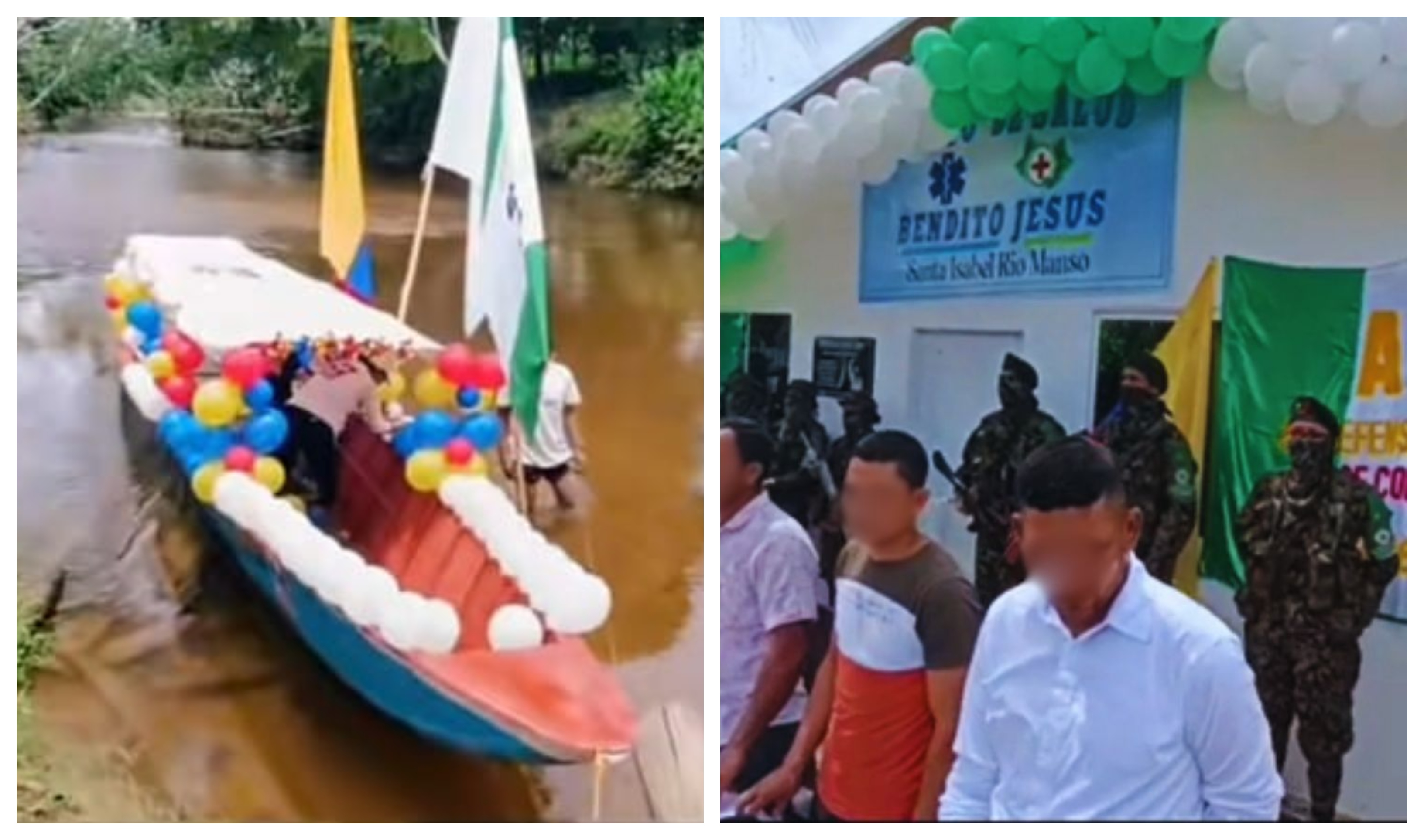 Imágenes del video propagandístico difundido por el Clan del Golfo.