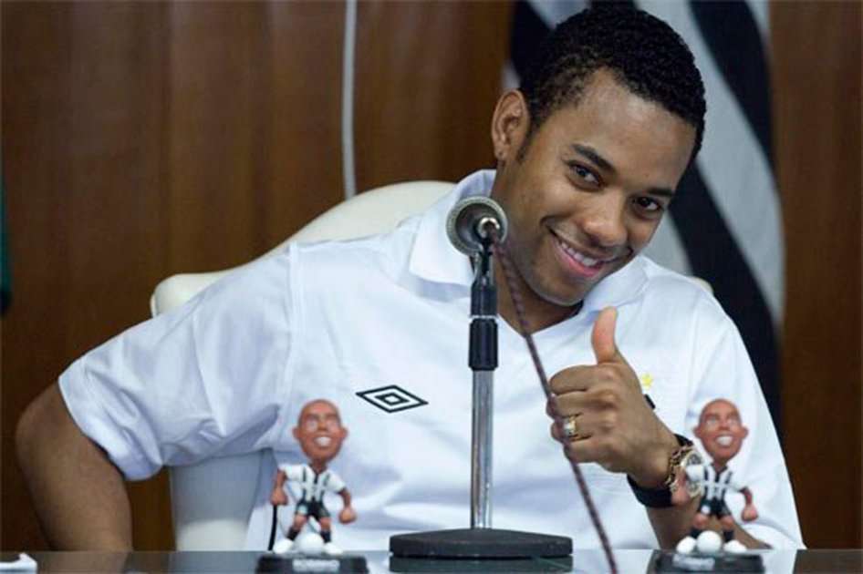 Robinho, futbolista brasileño. Foto: EFE