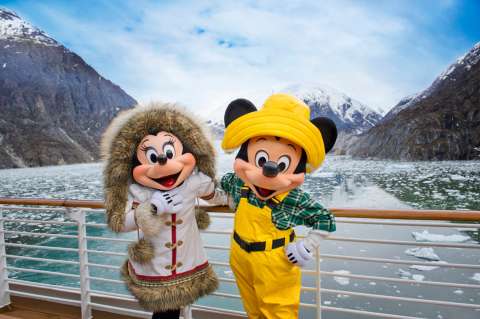 Disney Cruise Line anuncia nuevas travesías en Alaska, Europa, las Bahamas y el Caribe