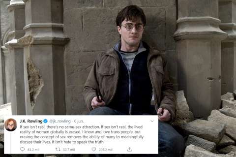 Daniel Radcliffe responde a polémicos trinos de JK Rowling sobre identidad de género
