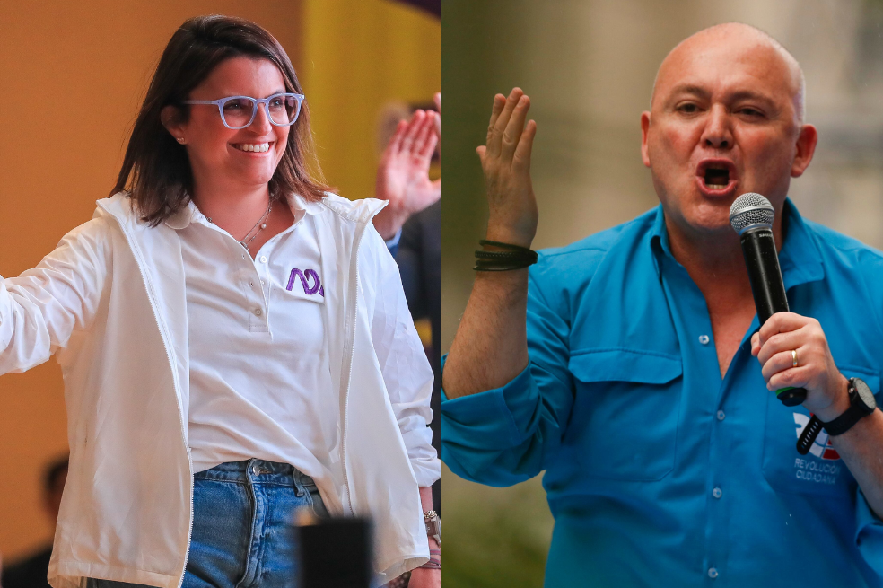 María José Pinto y Diego Borja son los candidatos a la vicepresidencia de Ecuador. Él fue funcionario del gobierno de Rafael Correa y ella secretaria técnica de Desnutrición Infantil de la administración de Daniel Noboa.