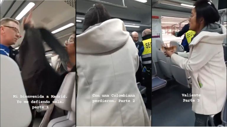 Colombiana enfrentó a ladrón en metro de Madrid: “¿Me vas a venir a robar a mí?”