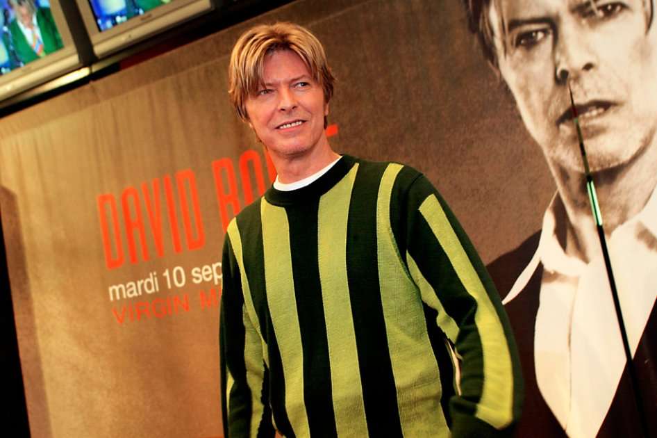 David Bowie en 2002.