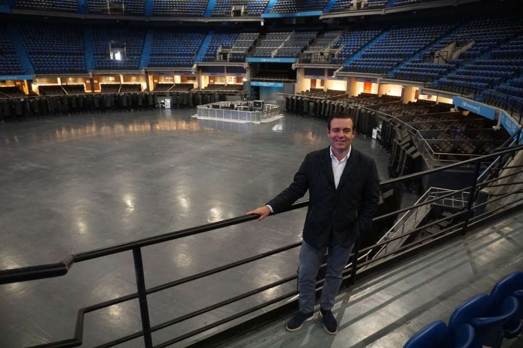 Luis Guillermo Quintero, Gerente General del Movistar Arena