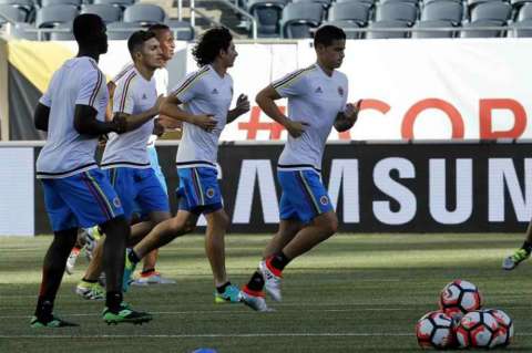 Selección Colombia llegó a Phoenix para partido por el tercer puesto