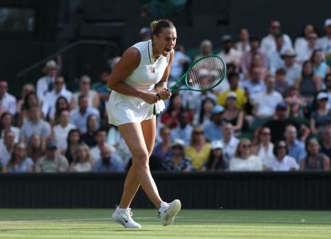 Wimbledon perdió a la número uno del mundo: Aryna Sabalenka, eliminada en octavos de final