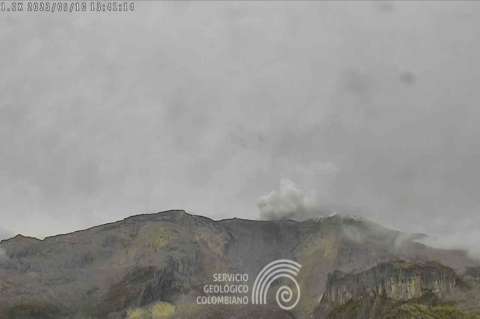 Volcán Nevado del Ruiz presentó leve aumento en la sismicidad