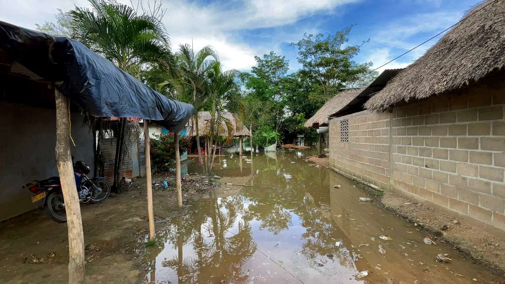 “Si no se tapa Cara de Gato, cuando vengan los meses agresivos de lluvia, yo creería que sencillamente la región va a desaparecer. Si ya no tenemos animales, si ya las viviendas de las familias están en la carretera y deberíamos estar en verano, cuando venga la temporada de lluvias no va a quedar nada". Es el comentario apocalíptico de Darinel Regino, líder ganadero./ Camila Granados Arango.