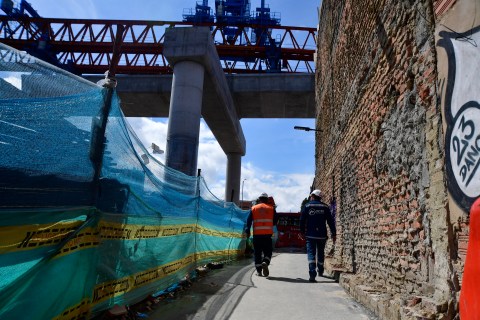Subcontratistas del metro vuelven a denunciar por impagos al consorcio chino