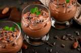 Receta para preparar pudín de chocolate vegano
