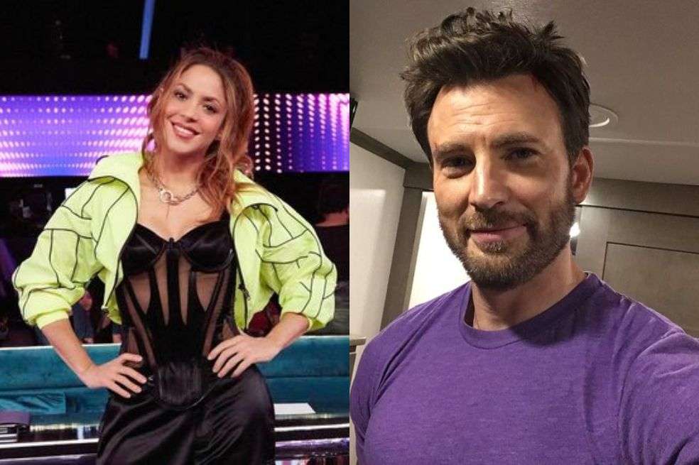 Chris Evans y Shakira son tendencia en redes sociales porque empezaron a seguirse en Instagram. El actor habló sobre la colombiana.
