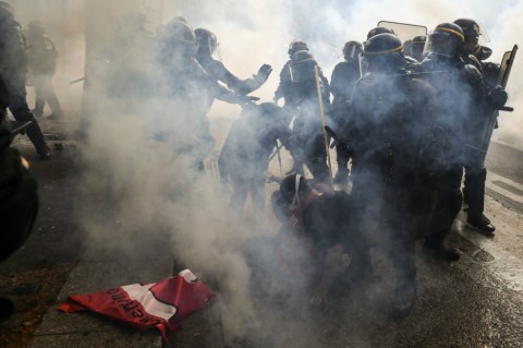 En imágenes: así fue el paro nacional contra Macron en Francia