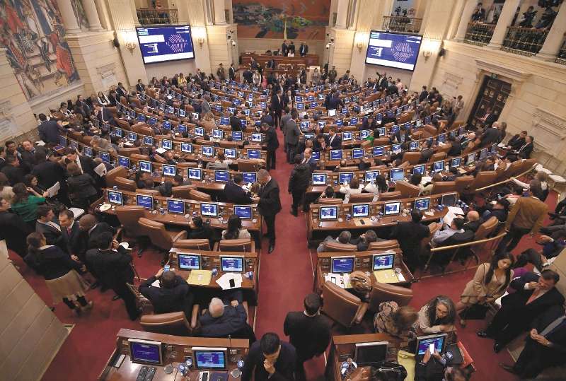 Las Comisiones Económicas del Congreso aprobaron el monto del Presupuesto General por $405,6 billones para 2023. / Mauricio Alvarado.