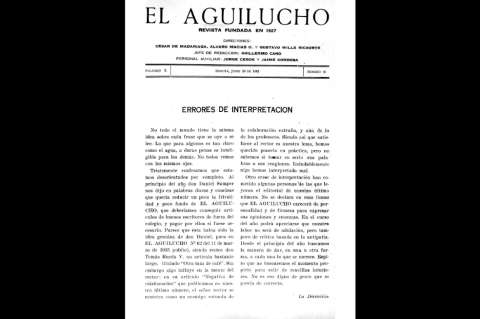 El Aguilucho: el periódico en el que comenzó Guillermo Cano