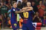 Barcelona vence al Málaga con goles de Deulofeu e Iniesta