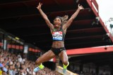 Caterine Ibargüen clasificó a la final de salto largo en la Liga de Diamante