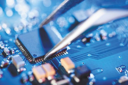 La fabricación de chips se encuentra a la baja.