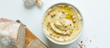 Hummus casero de garbanzo: una preparación cremosa y deliciosa