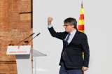 Puigdemont reapareció en Barcelona, desafiando la justicia tras 7 años de exilio