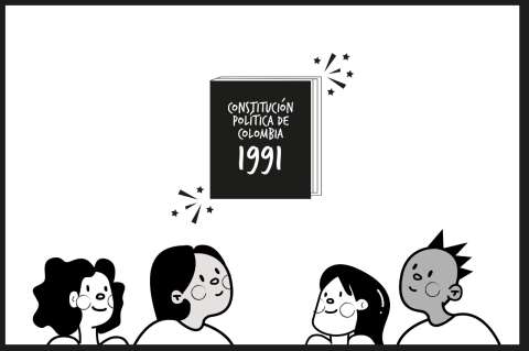 Tus derechos en la Constitución de 1991: guía ilustrada para niños y niñas