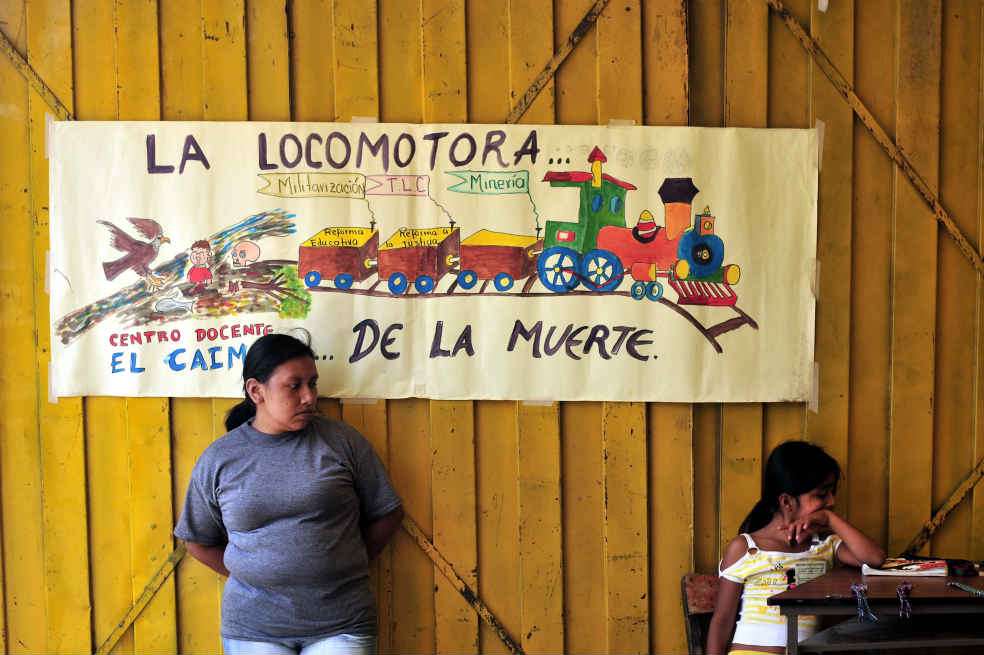 Los indígenas nasas, en el Cauca, han declarado su rechazo a la locomotora minera que impulsa el Gobierno, /Oscar Pérez
