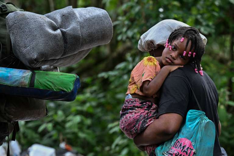 Niños Migrantes en el Darién