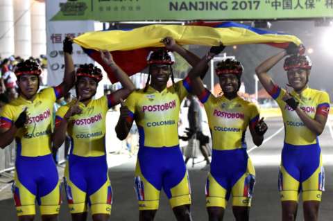 Colombia brilla en los Roller Games