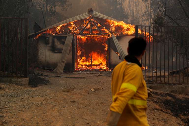 Chile - incendios forestales