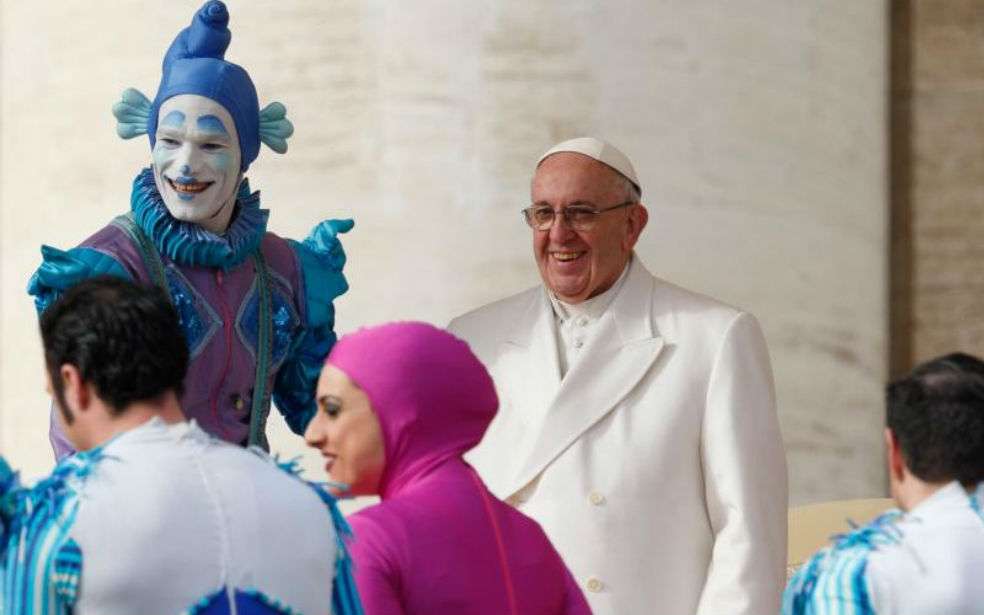 El Papa Francisco asistió a un espectáculo circense en el Vaticano, en noviembre de 2017 / CatholicHerald