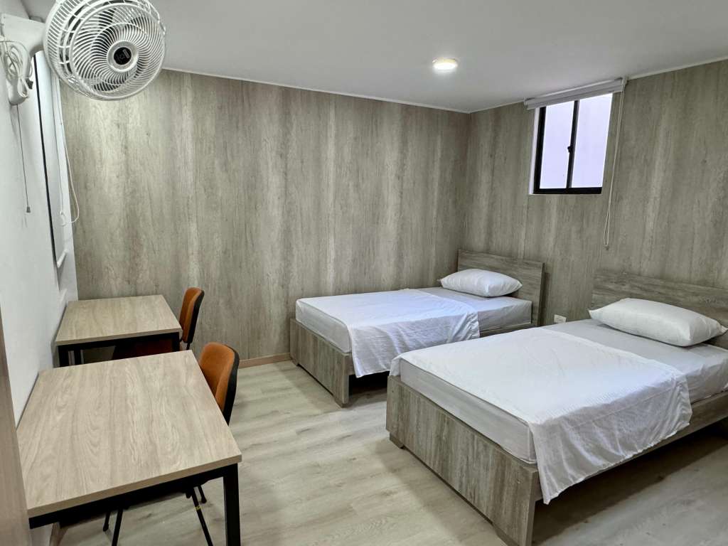 Restauración de instalaciones de lo que era un motel se convirtió en residencia para estudiantes.