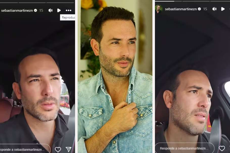 Sebastián Martínez confiesa que vivió compleja situación: “La estoy pasando mal”