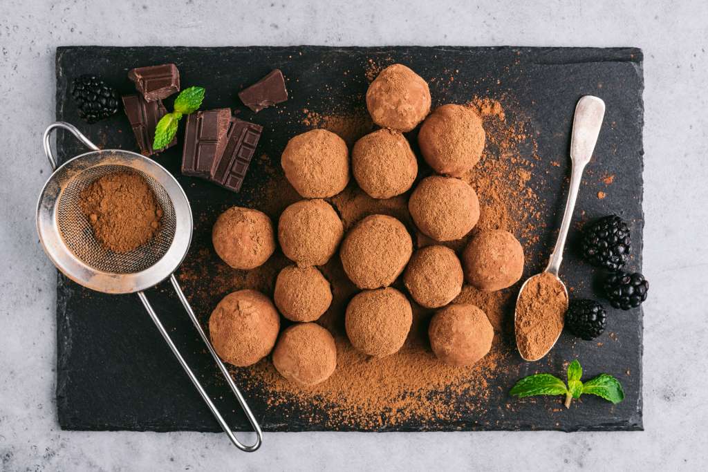 Trufas de chocolate