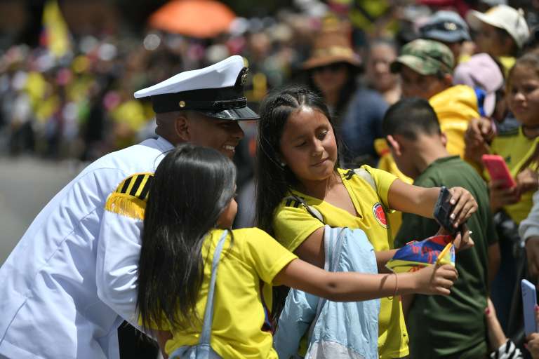 Desfile del 20 de julio, en Bogotá