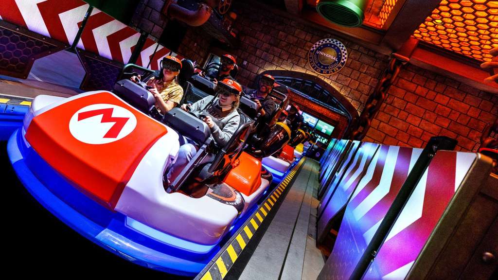 Inspirada en el juego Mario Kart y con realidad aumentada de última generación, la nueva atracción sube el nivel de las atracciones interactivas en parques temáticos.