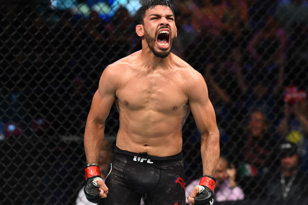Julio Arce, tiene 30 años y es la gran figura colombiana en UFC. / Cortesía UFC
