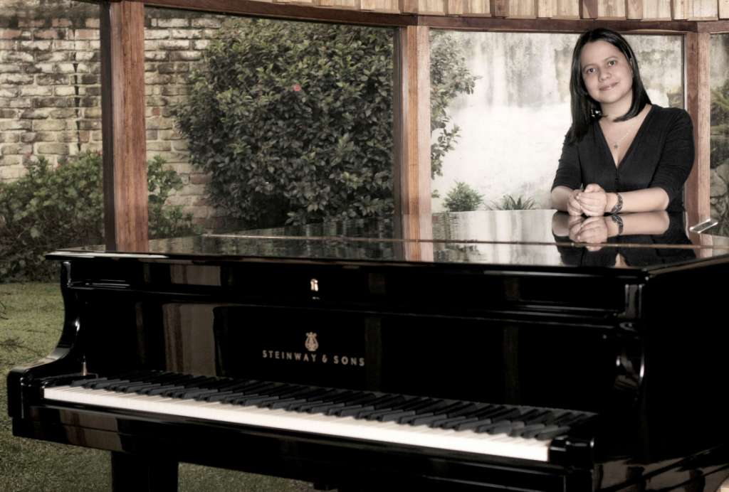 Francy Montalvo, pianista colombiana.
