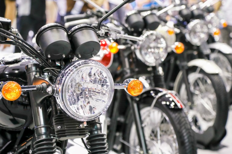 El salón del Automóvil en dos ruedas
