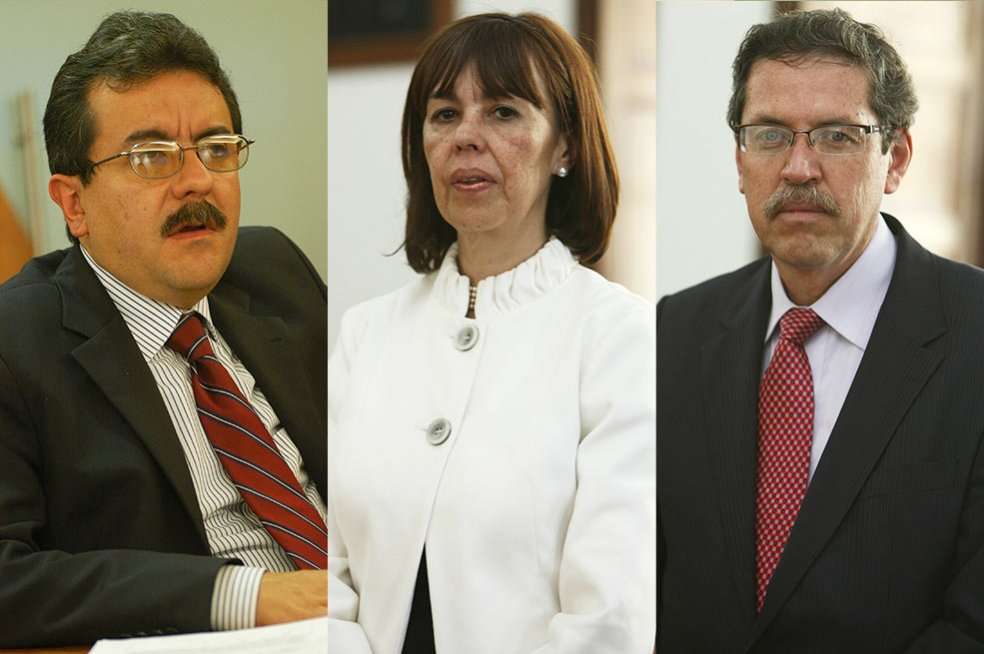 Carlos Medellín, Martha Sáchica y Luis Guillermo Guerrero. / Fotos: Cortesía Semana